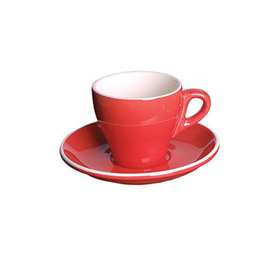 ITALIA - RED - CAPPUCCINO CUP - 160ML (12 UNITS)