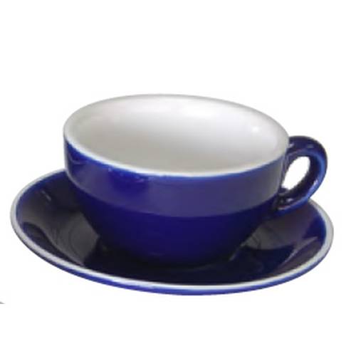 ITALIA - BLUE - CAPPUCCINO SAUCER - 14.1CM (12 UNITS)