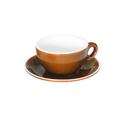 ITALIA - BROWN - CAPPUCCINO SAUCER - 14.1CM (12 UNITS)