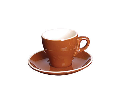 ITALIA - BROWN - CAPPUCCINO SAUCER - 14.1CM (12 UNITS)