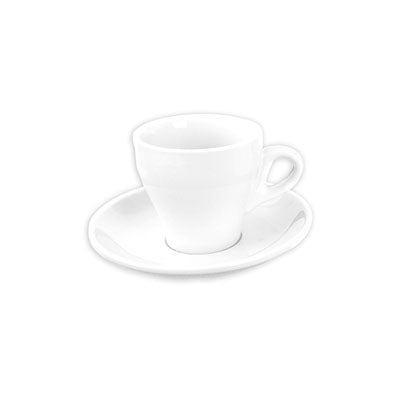 ITALIA - WHITE - CAPPUCCINO SAUCER - 16CM (12 UNITS)