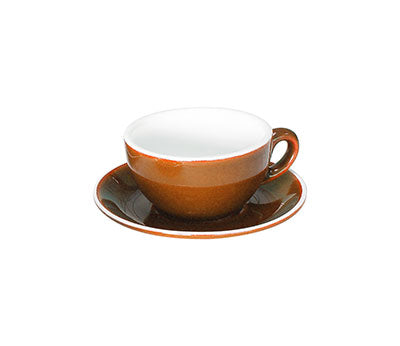 ITALIA - BROWN - OPEN CAPPUCCINO CUP - 210ML (12 UNITS)