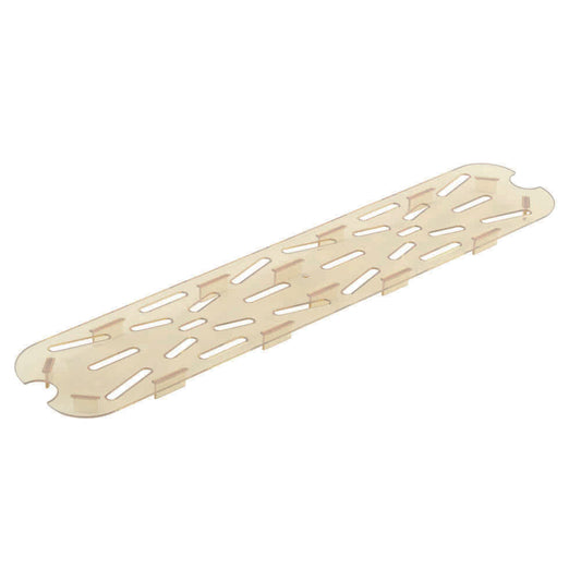HIGH HEAT DRAIN SHELF AMBER FOR 1/2 LONG PANS