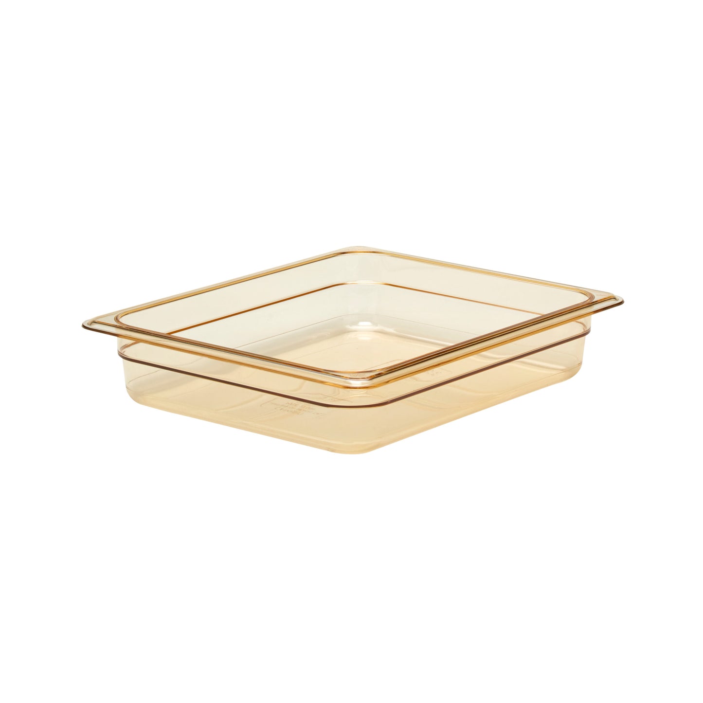 HIGH HEAT 1/2 GN FOODPAN AMBER 65MM D 3.9LT