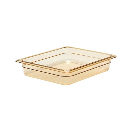 HIGH HEAT 1/2 GN FOODPAN AMBER 65MM D 3.9LT