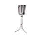 ICE BUCKET STAND -CHROME PLATED - FLOOR STANDING 715MM