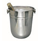 ICE BUCKET - S/STEEL (CHAMPAGNE) 8LT 225MM X 255MM