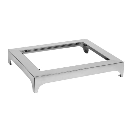 INDUCTION HOB STAND- S/STEEL (SQUARE) - ELECTRO CHEF