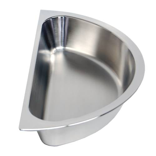 INSERT INFINITY ROUND HALF 190MM X 65MM (S/STEEL)