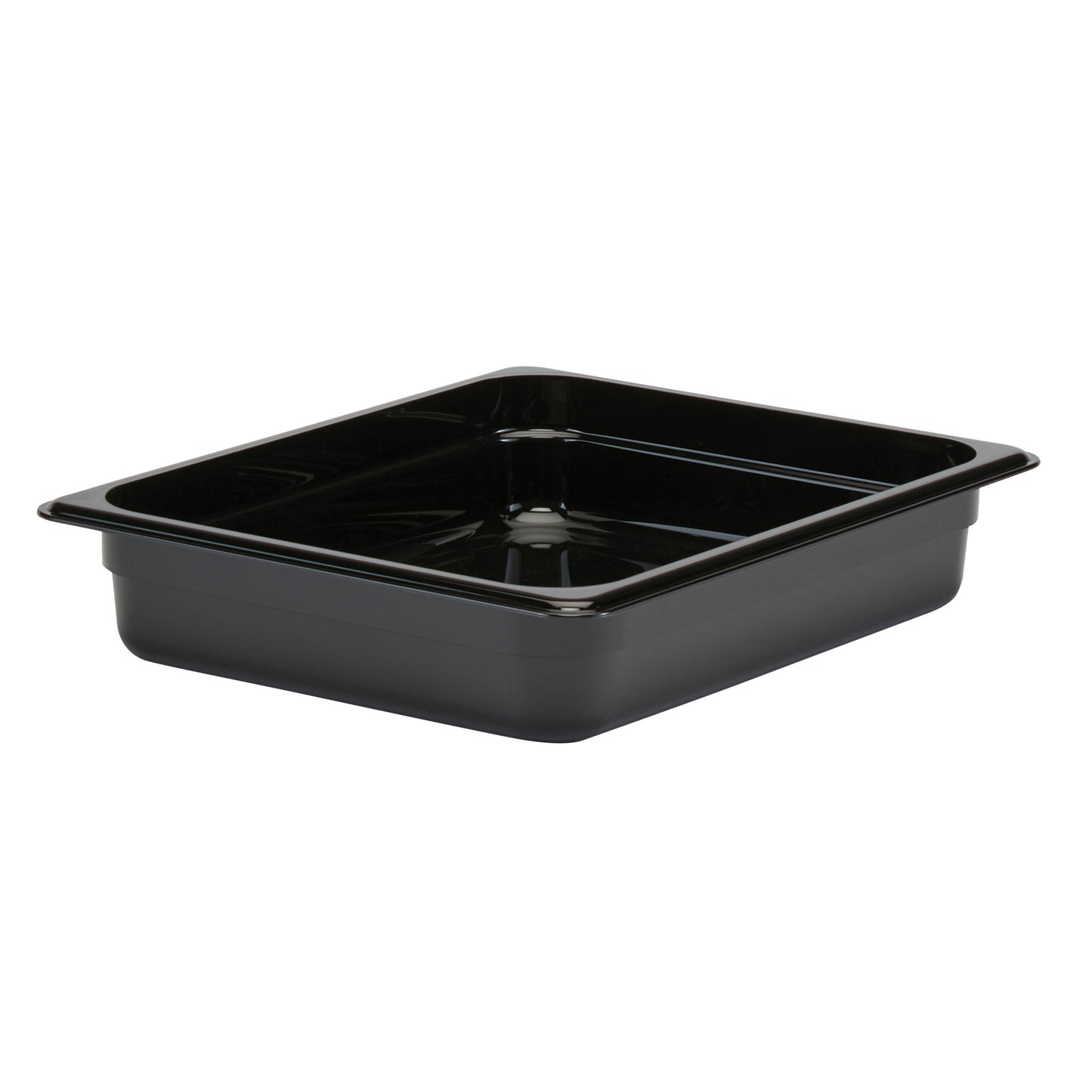 GN FOODPAN 1/2 POLYCARBONATE BLACK 65MM D 3.9LT