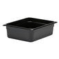 GN FOODPAN 1/2 POLYCARBONATE BLACK 100MM D 5.9LT