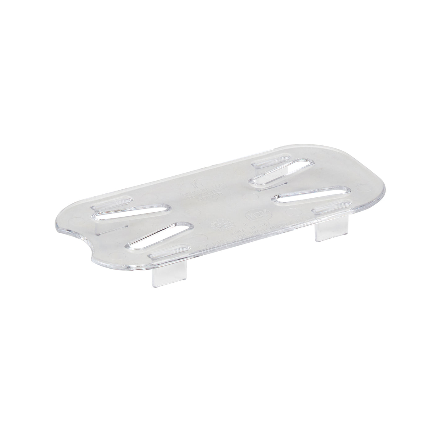 POLYCARBONATE CLEAR DRAIN SHELF FOR 1/9 PANS
