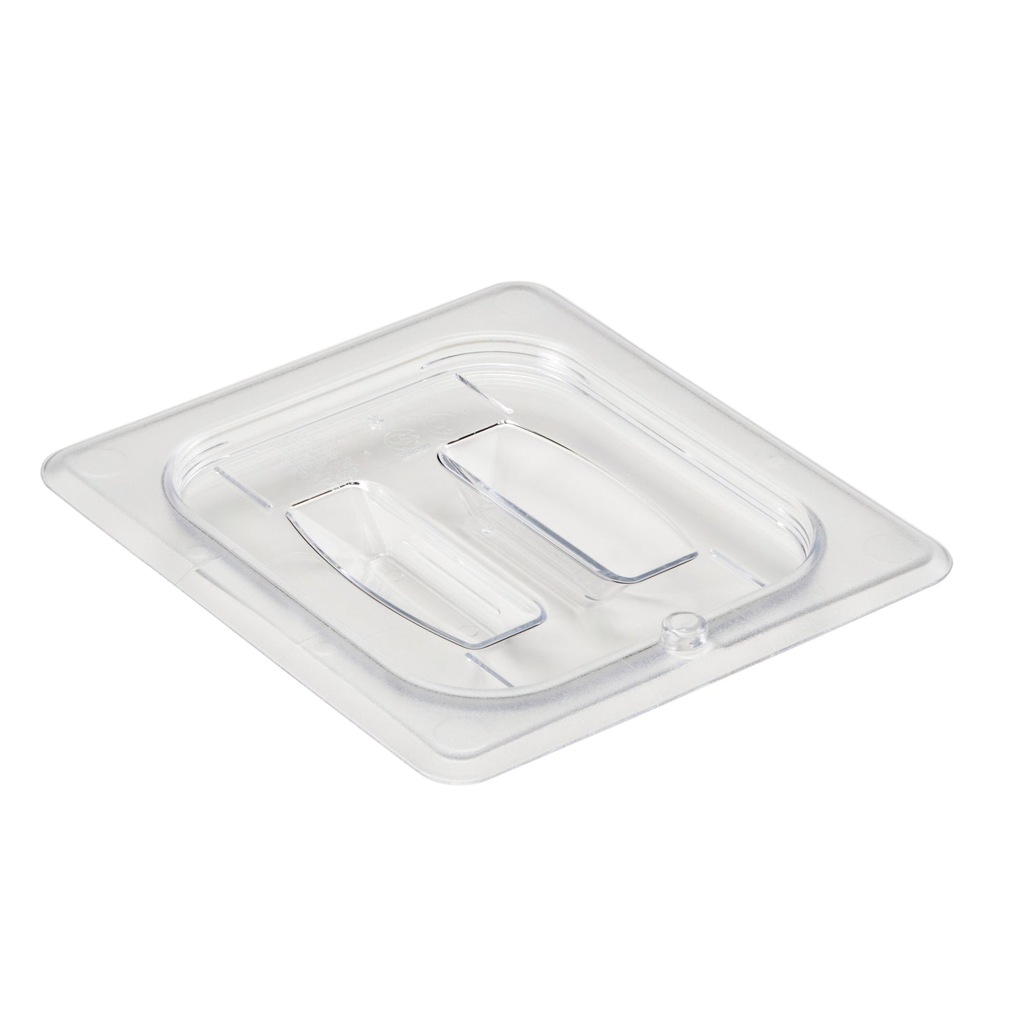 POLYCARBONATE CLEAR LID WITH HANDLE FOR 1/6 PANS