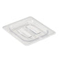 POLYCARBONATE CLEAR LID WITH HANDLE FOR 1/6 PANS