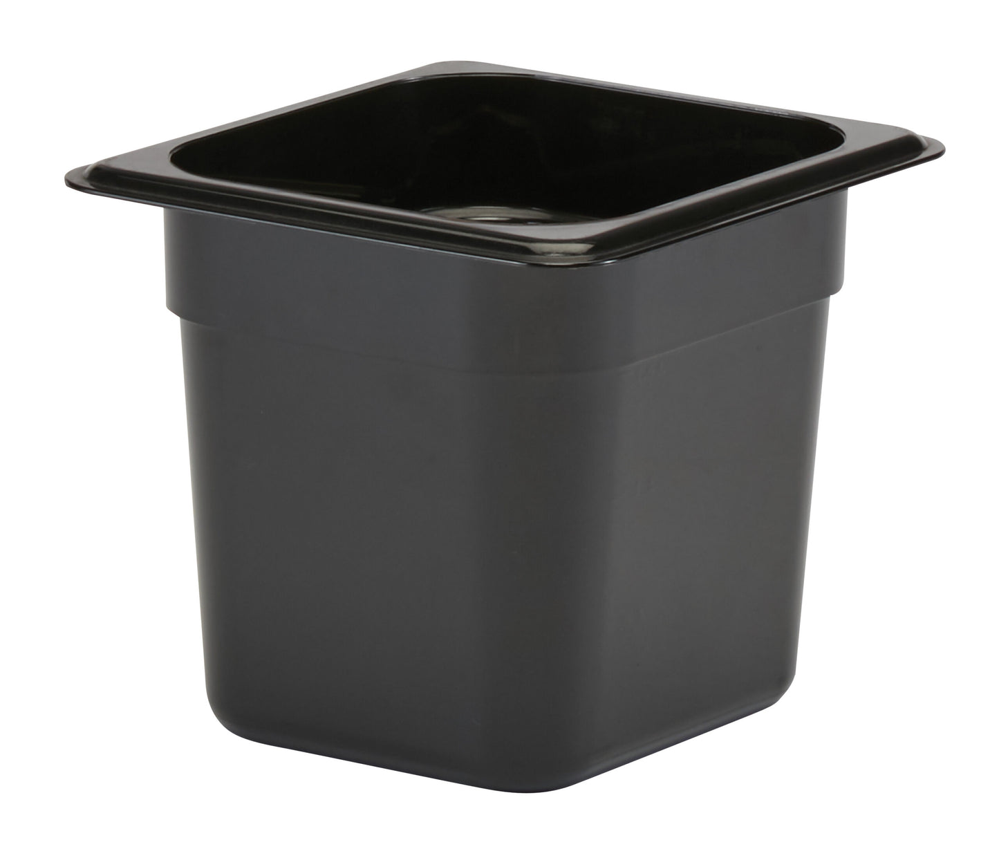 GN FOODPAN 1/6 POLYCARBONATE BLACK 150MM D 2.2LT