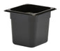 GN FOODPAN 1/6 POLYCARBONATE BLACK 150MM D 2.2LT