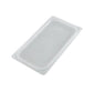 POLYPROPYLENE TRANSLUCENT SNAP ON SEAL COVER FOR 1/3 PANS