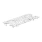 POLYCARBONATE CLEAR DRAIN SHELF FOR 1/3 PANS