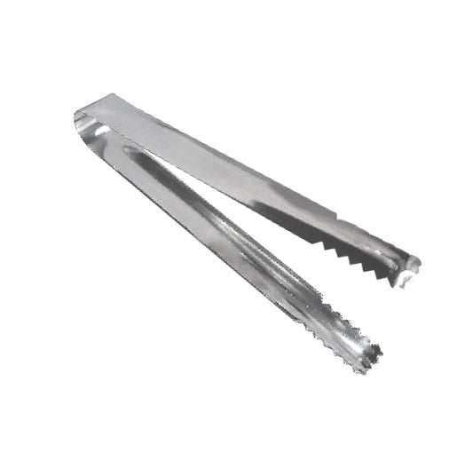 ICE TONGS STAINLESS STEEL - 17.5CM x 2.2CM