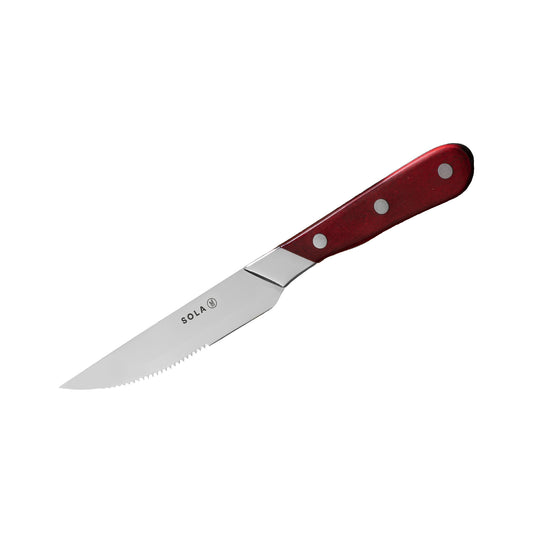 STEAK KNIFE - WOODEN HANDLE (1 UNITS)