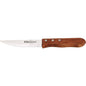 STEAK KNIFE DELUXE BROAD BLADE - WOODEN HANDLE