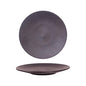 URBAN - BLACK SWIRL - ROUND COUPE PLATE - 23.5CM (12 UNITS)