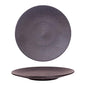 URBAN - BLACK SWIRL - ROUND COUPE PLATE - 31CM (12 UNITS)