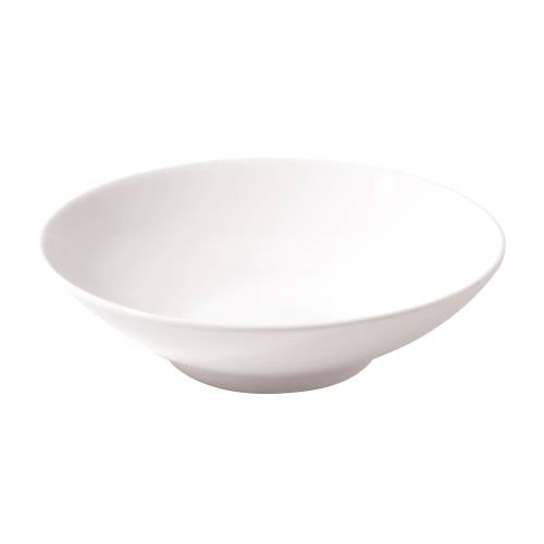 NEW BONE - WHITE - ROUND BOWL - 19CM - 450ML (24 UNITS)