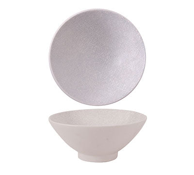 NEW BONE - WHITE - ROUND V-BOWL - 10CM - 60ML (24 UNITS)