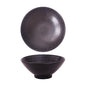 URBAN - BLACK SWIRL - ROUND V-BOWL - 15.5CM - 390ML (12 UNITS)