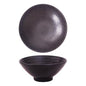 URBAN - BLACK SWIRL - ROUND V-BOWL - 18CM - 720ML (12 UNITS)