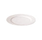 NEW BONE - WHITE -ROUND RIM PLATE - 17.5CM (24 UNITS)