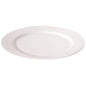 NEW BONE - WHITE - ROUND RIM PLATE - 25CM (24 UNITS)