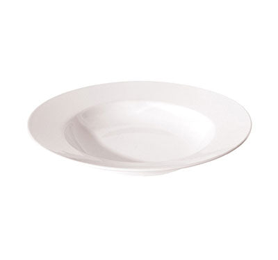 NEW BONE - WHITE - ROUND RIM SOUP PLATE - 22CM - 300ML (24 UNITS)