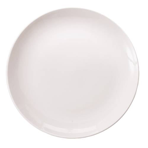 NEW BONE - WHITE - ROUND COUPE PLATE - 19.4CM (24 UNITS)