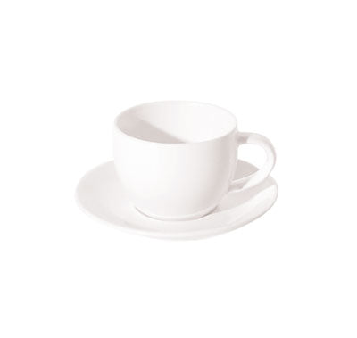 NEW BONE - WHITE - AK TEA CUP - 240ML (24 UNITS)