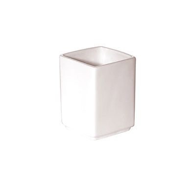 NEW BONE - WHITE - TALL SACHET HOLDER - 7.2CM (24 UNITS)