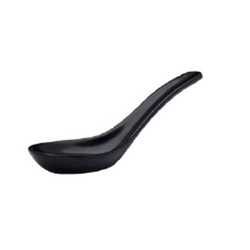 URBAN - BLACK SWIRL - CHINESE SPOON - 13CM (10 UNITS)