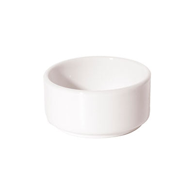 NEW BONE - WHITE - BUTTER DISH - 6CM (24 UNITS)