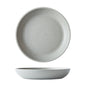 DUNE - ASH - DEEP COUPE PLATE - 26CM (12 UNITS)