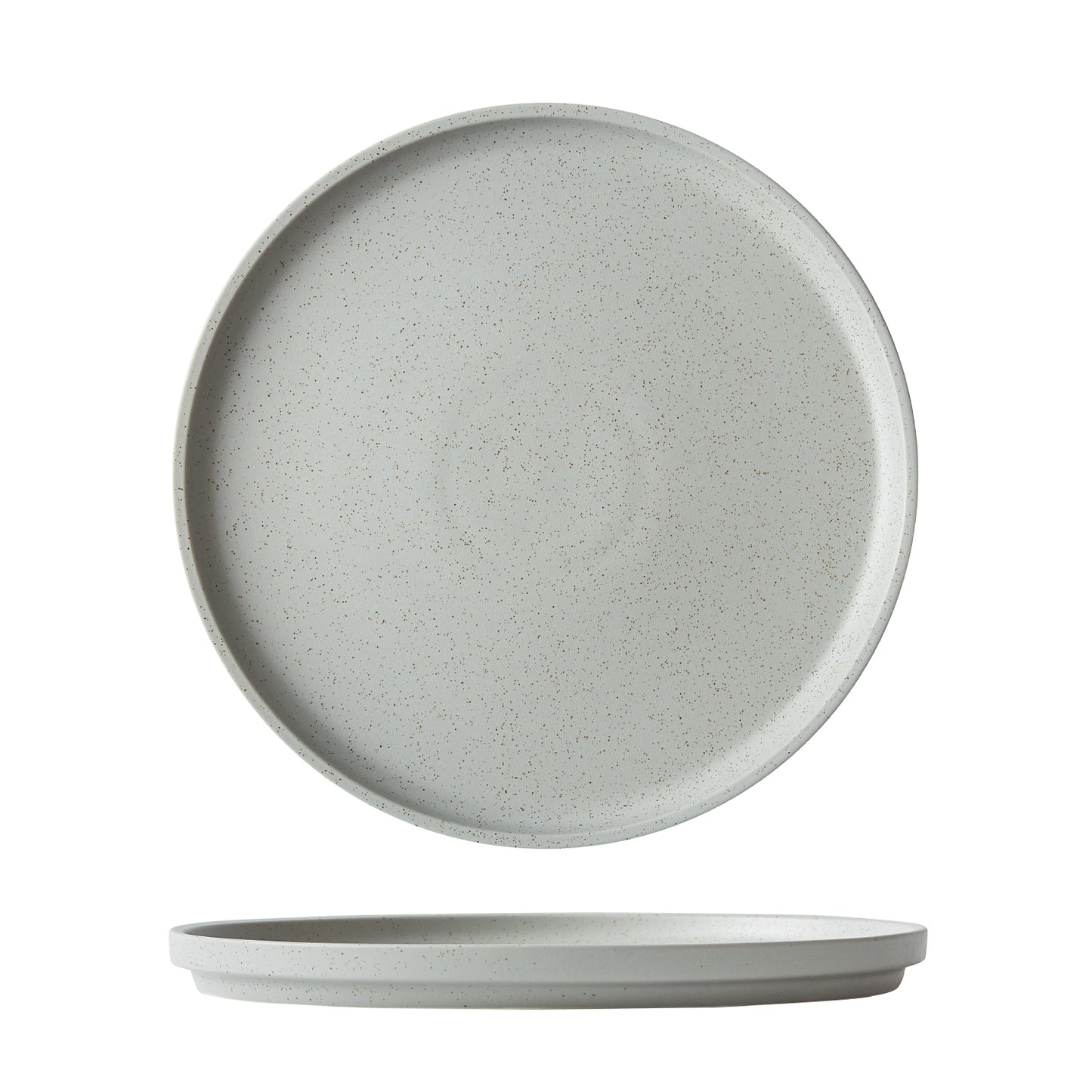 DUNE - ASH - WALLED PLATE - 20CM (24 UNITS)
