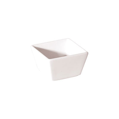 NEW BONE - WHITE - SQUARE BOWL - 7.5CM - 150ML (24 UNITS)