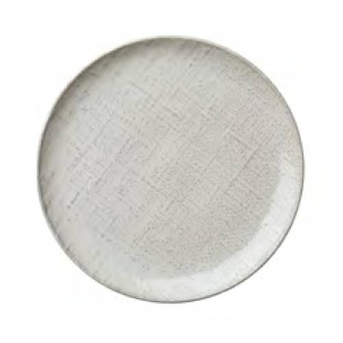 KNIT - REACTIVE WHITE - ROUND COUPE PLATE - 26CM (24 UNITS)