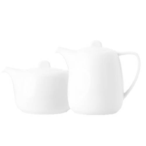OLIVE - WHITE - TEAPOT - 420ML (6 UNITS)