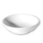 OLIVE - WHITE - SAUCE DISH - 7.5CM (12 UNITS)