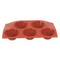 MOULD SILICON MUFFIN - 5 CUPS - 300 x 175 x 14MM