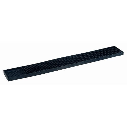 BAR MAT - 80MM X 680MM (BLACK)