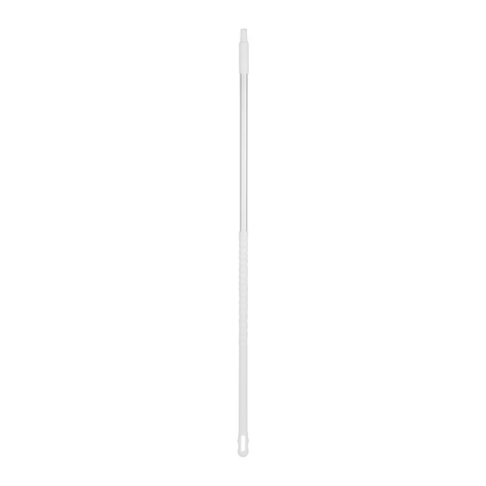 MOULDED TOP AND PLASTIC BOTTOM THREAD HANDLE WHITE - 1300 X 240MM