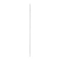 MOULDED TOP AND PLASTIC BOTTOM THREAD HANDLE WHITE - 1300 X 240MM