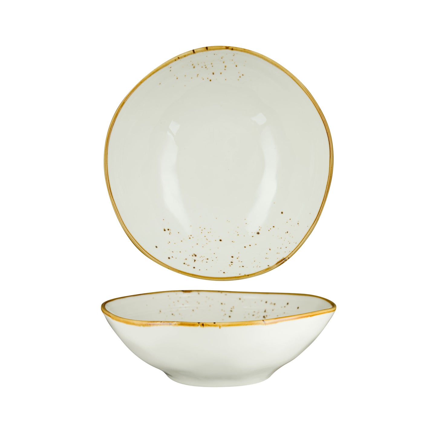 FYNBOS - KAROO SAND - ORGANIC ROUND BOWL - 25.8CM X 8CM (4 UNITS)